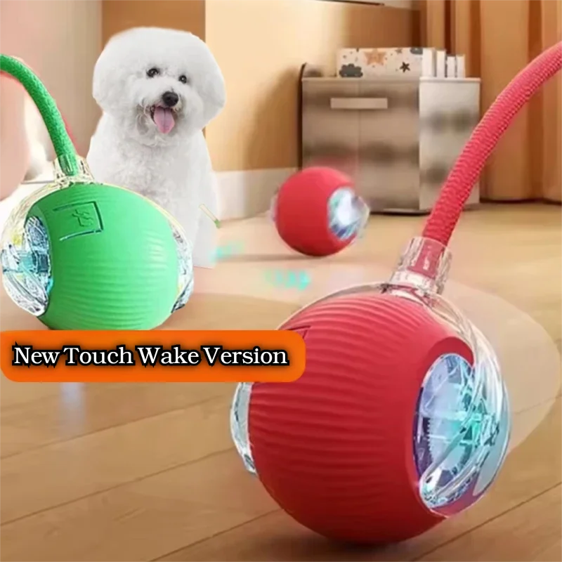Smart Interactive Dog Ball Toy | Automatic Rolling Rechargeable Toy for Puppies & Dogs.